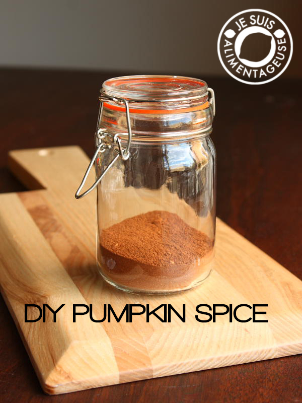 DIY Pumpkin Spice | alimentageuse.com #pumpkin #fall #DIY