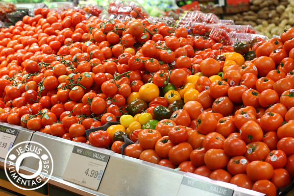 Tropical Salsa | a perfect #party #appetizer with a little kick =) | alimentageuse.com #vegan #glutenfree #shop #cbias