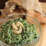 #Vegan Creamy Spinach Dip #appetizerweek #protein #healthy #glutenfree