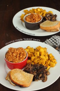Stovetop Maple "Baked" Beans | Je suis alimentageuse #breakfast #vegan