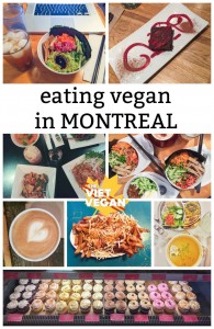 Eating Vegan in Montreal