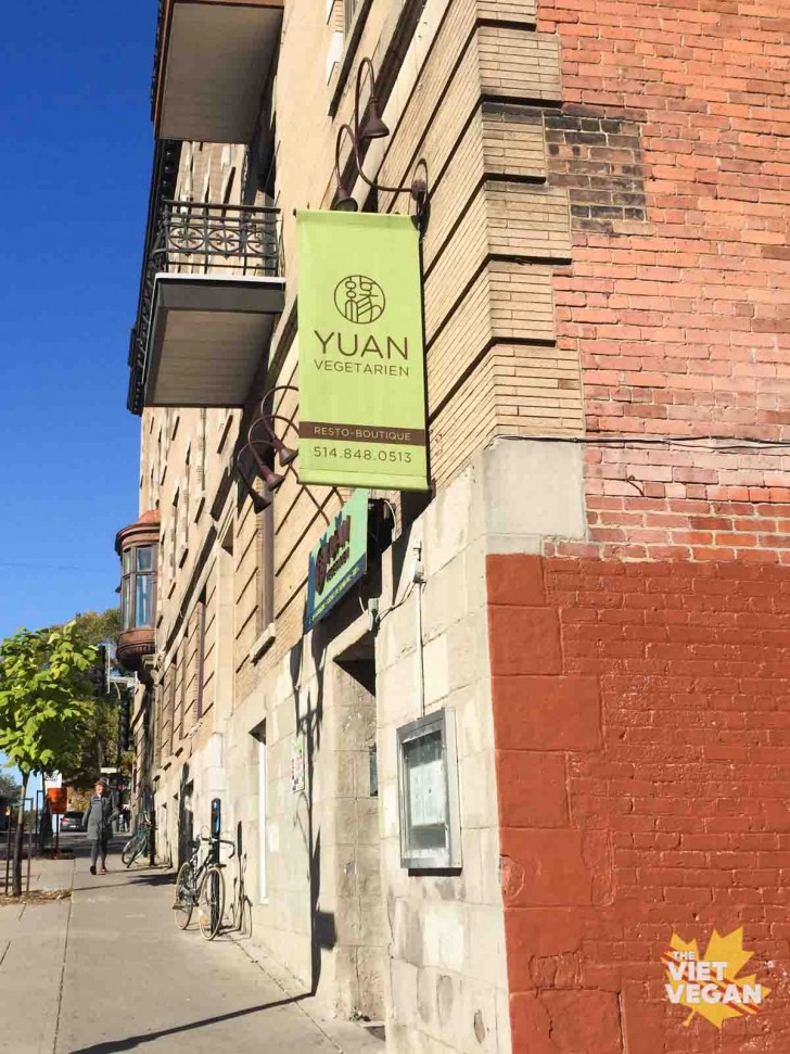 Yuan Vegetarian Storefront