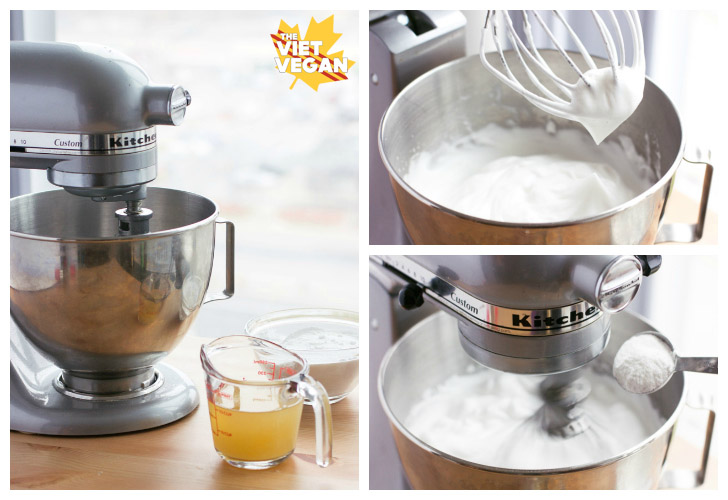 Vegan Meringue Nests with Cranberry Coconut Whip and Crushed Pistachios