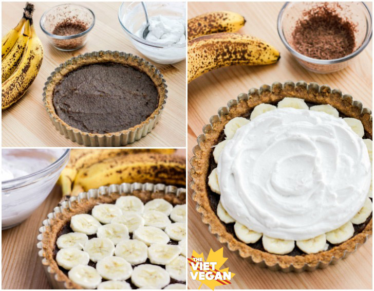 Vegan Banoffee Pie | The Viet Vegan