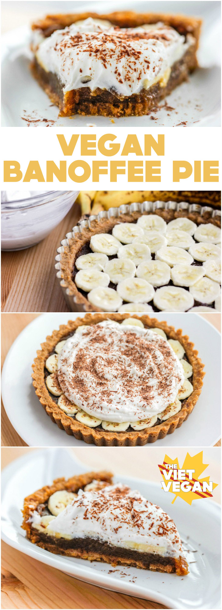 Vegan Banoffee Pie