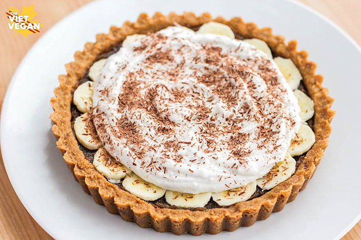 Vegan Banoffee Pie | The Viet Vegan
