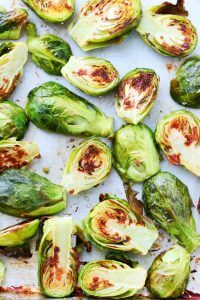 Oven Roasted Brussels Sprouts