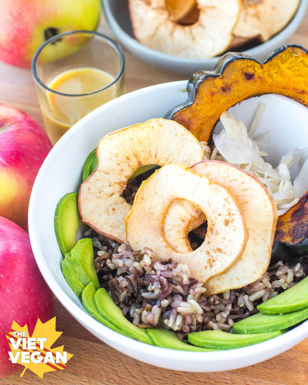 Probiotic Apple Crunch Squash BowlProbiotic Apple Crunch Squash Bowl