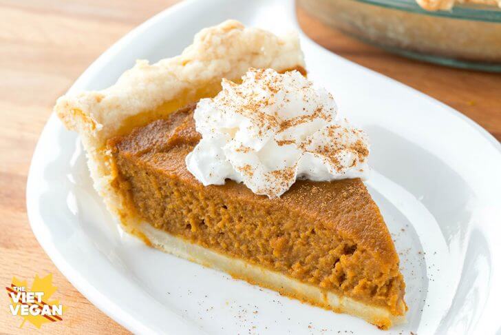 Vegan Pumpkin Pie | The Viet Vegan
