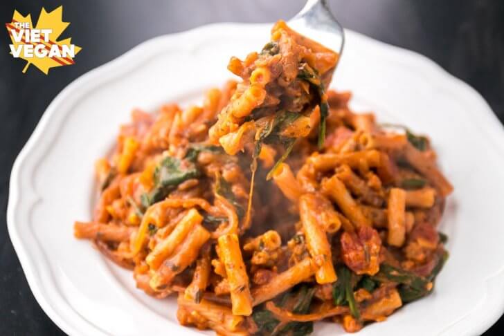 Vegan Gluten-Free One Pot Pasta | The Viet Vegan