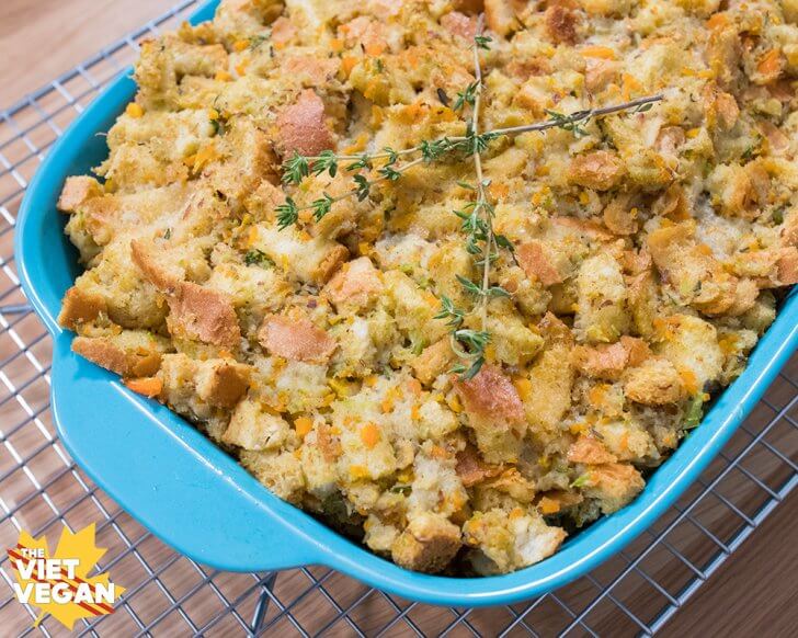 Easy Basic Vegan Stuffing