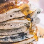 Fluffy Vegan Blueberry Pancakes | The Viet Vegan