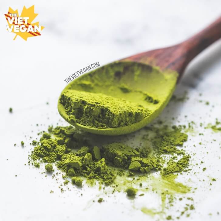 Vegan Matcha Latte & Matcha Lemon Mint Iced Tea | The Viet Vegan