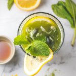 Vegan Matcha Latte & Matcha Lemon Mint Iced Tea | The Viet Vegan