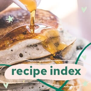 Recipe index sidebar