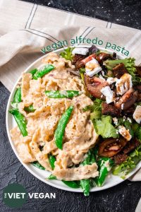 Vegan Alfredo Pasta