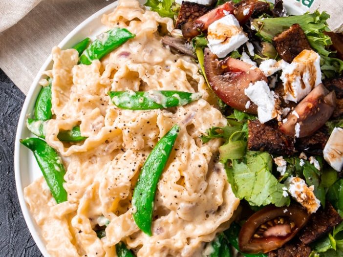 Vegan Alfredo Pasta